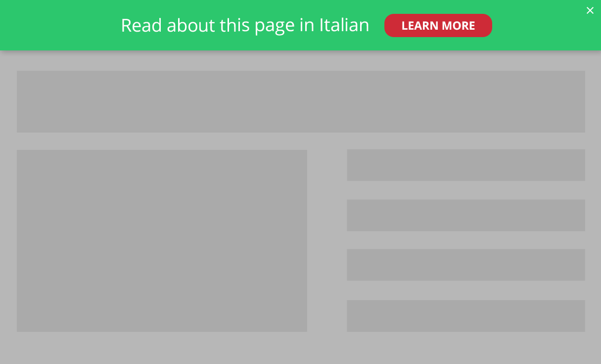 Italian Page