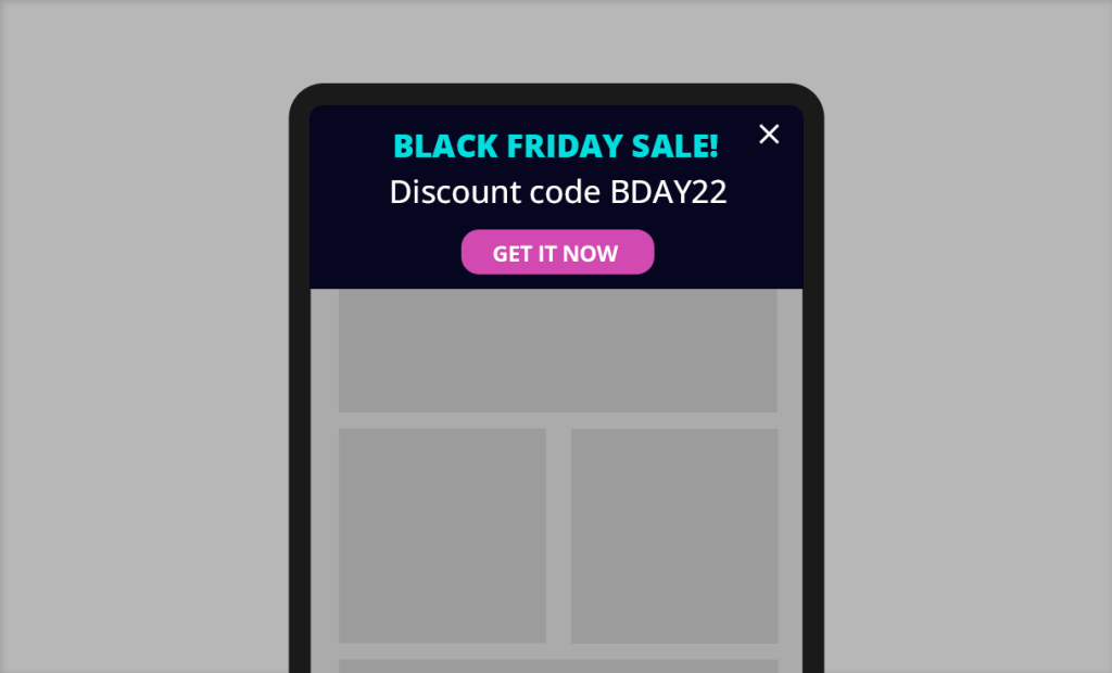 top bar black friday mobile