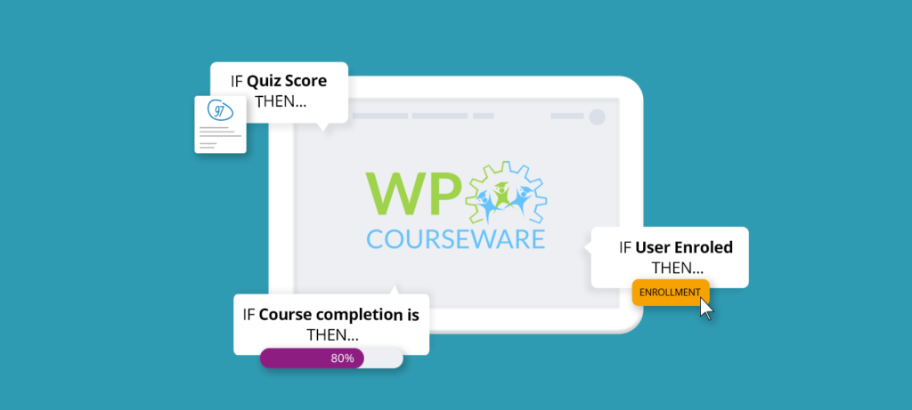 Dynamic WP Courseware Content