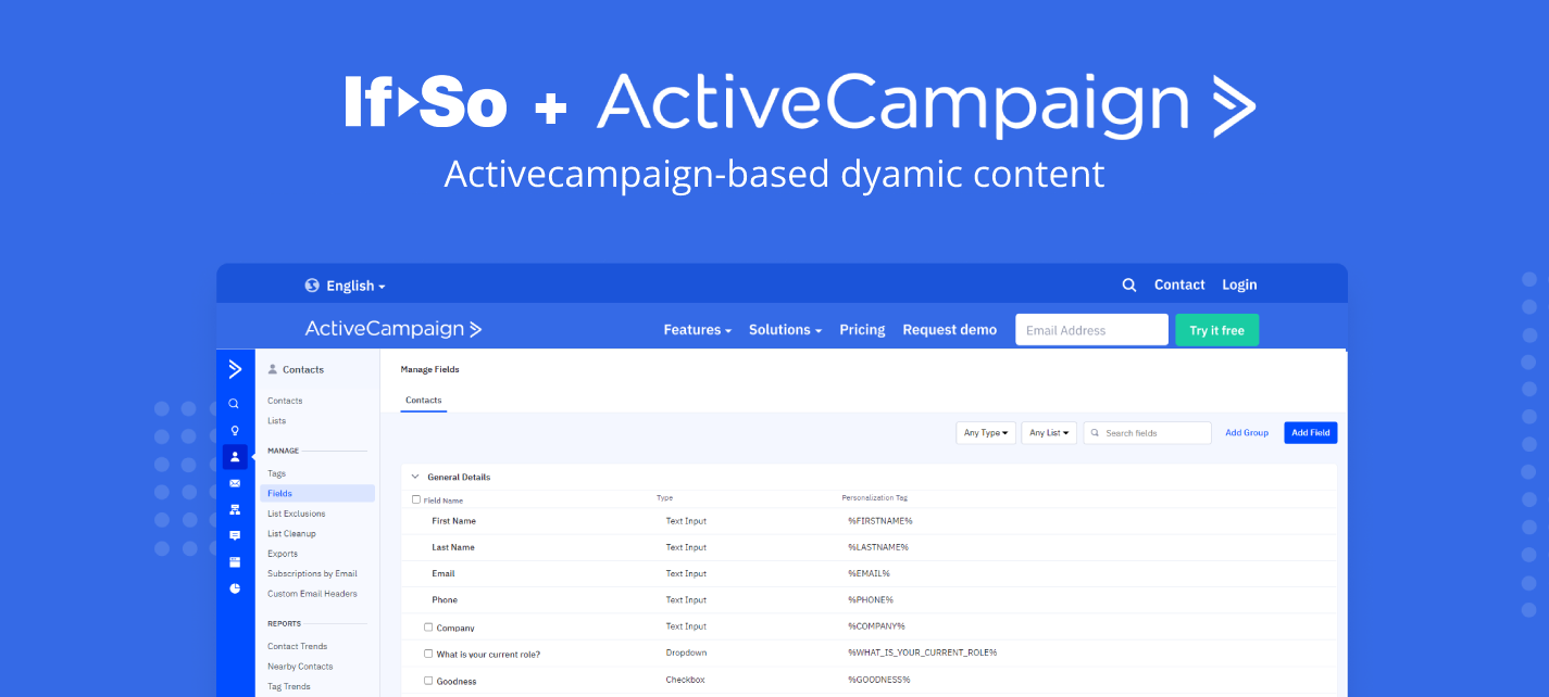 ActiveCampaign Conditional Content