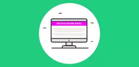 wordpress notification bar