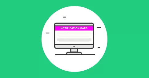 wordpress notification bar