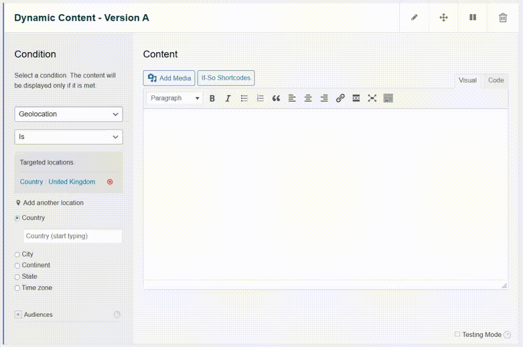 If So Shortcodes Redirect