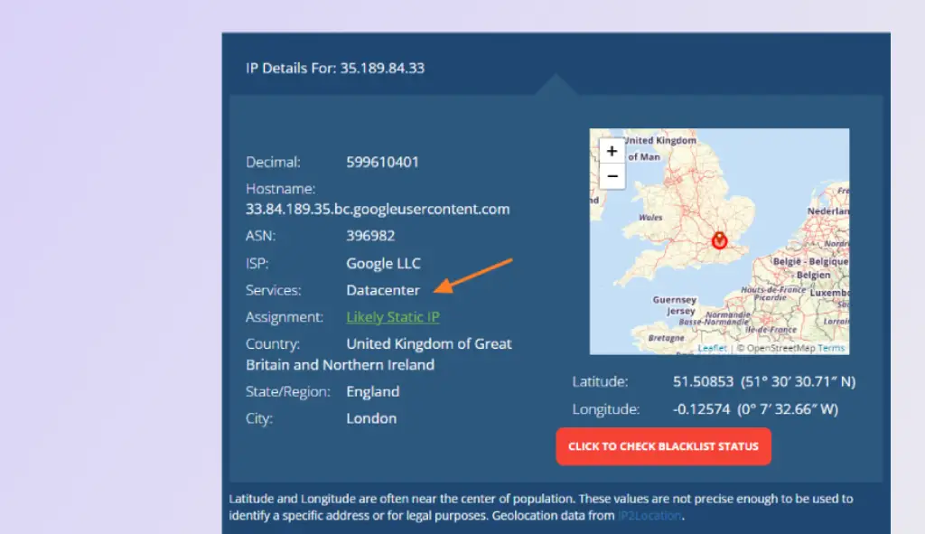 Troubleshooting inaccurate geolocation session count 4 Geolocation IP analysis