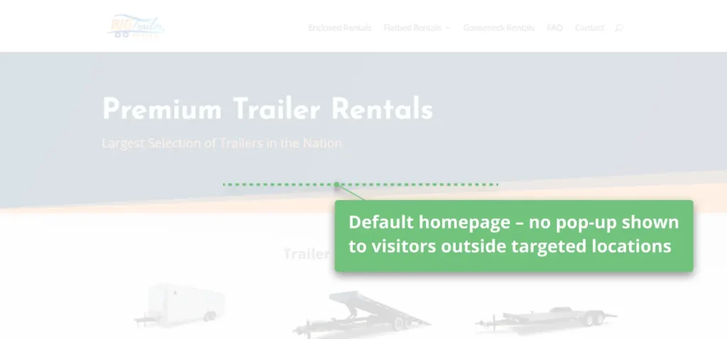 Real-World Case Studies 11 default homepage big trailer rentals