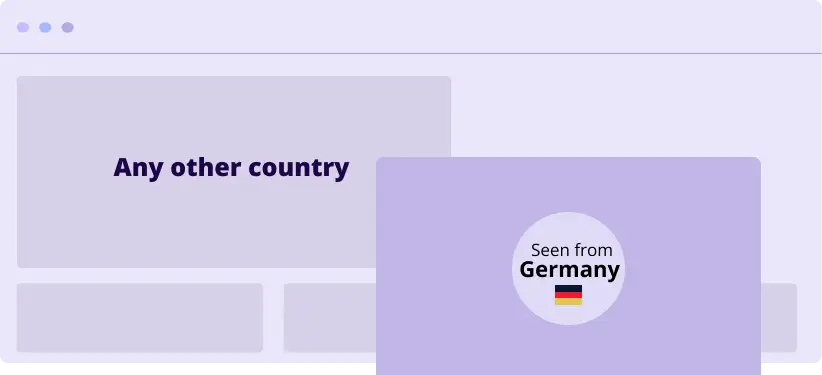 Restrict Content by State or Country for Legal Compliance 2 Geo Replace the content